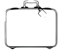 Sweden Suitcase At Clkercom Vector Online