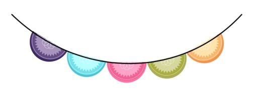 paper garland drawing