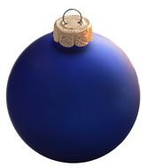 Clipart of Blue Christmas Ball