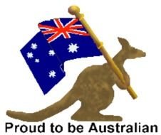 Australian Flag Of Flags And Kangaroos Computer People