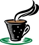 Hot Cup Of Steaming Coffee At Clkercom Vector N2