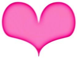 Clipart of Light Pink Heart