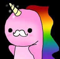 Rainbow Unicorn drawing