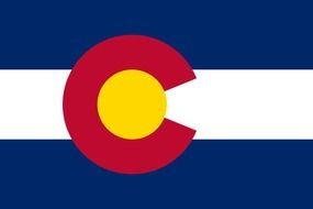 drawn Colorado Flag