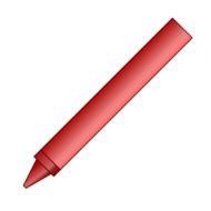 red Crayon drawing