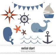 Nautical Instant Download Digital