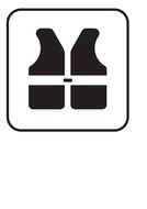 clipart of the black jacket sign