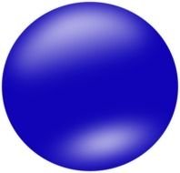 Nlyl Blue Circle At Clkercom Vector Online clipart
