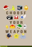 choose your weapon drawing