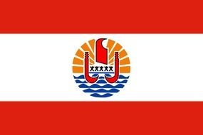 Flag Of French Polynesia drawing