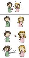 Love Hurts Cartoon drawing