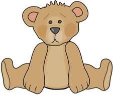 Teddy Bear Blue Home Improvement Gallery clipart