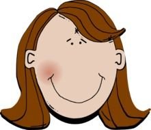 Brown Hair At Clkercom Vector Online Royalty N2
