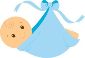 cute Baby Boy drawing