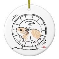 Hamster Running Inside Its Wheel This Cute Sketch Like