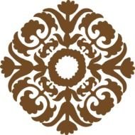 Brown Diamond Flower At Clkercom Vector Online