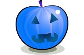 Scared Pumpkin Vector