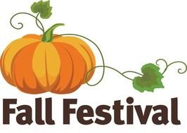 Fall Festival sign clipart
