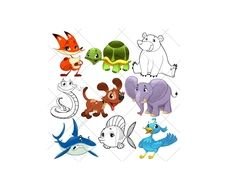 Animals Vector drawing