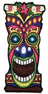 colorful scary mask as picture for clipart