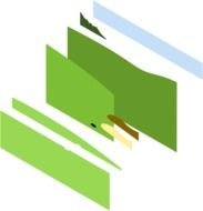 pieces of color paper, drawing