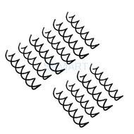 Bulk 10 Black Spiral Spin Screw Hair Pins Clips Twist Barrette Wedding