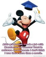 Mickey Mouse Graduation