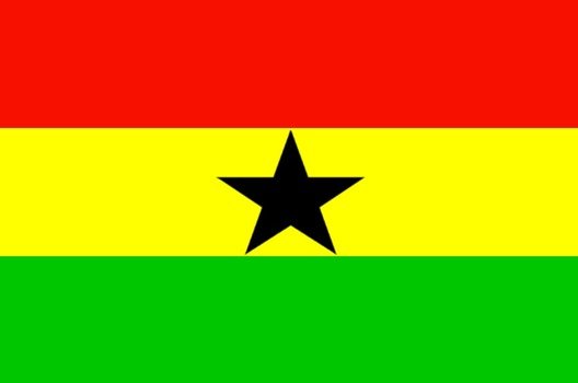 flagge ghana as a picture for clipart