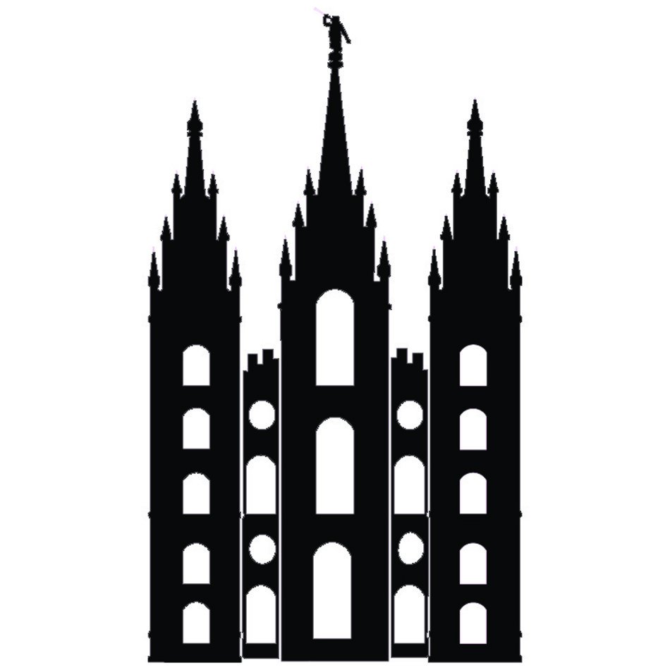 Front Silhouette Salt Lake