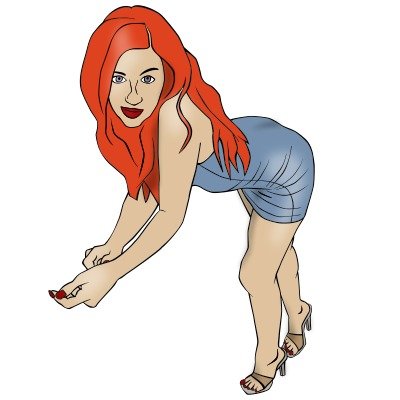 Sexy Woman By Nicubunu