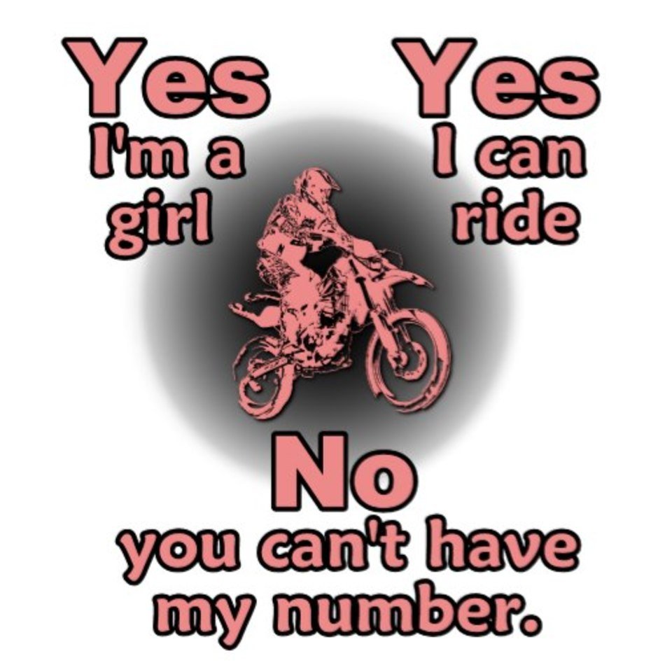 Dirt Bike Quotes And Sayings Shirt Yes Girl From