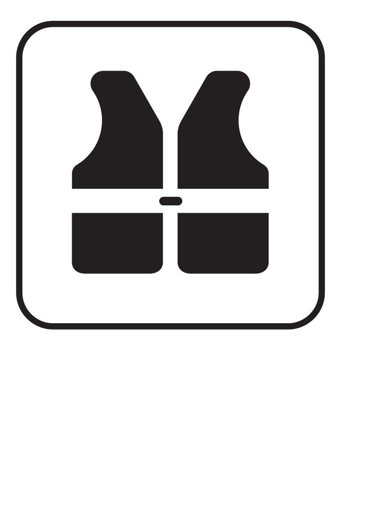 clipart of the black jacket sign