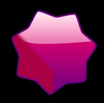 Stars 4 Medium 600pixel Vector Sfree