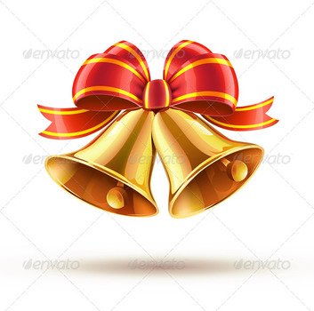 Christmas Bells Graphicriver Vectors Conceptual Seasons holidays