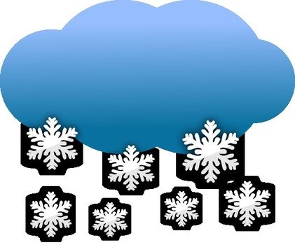 Snow Clouds At Clkercom Vector Online Royalty clipart N2