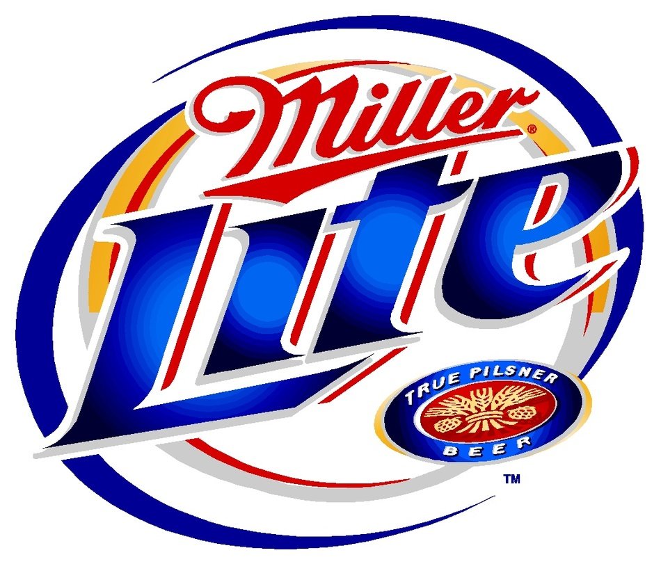 miller lite beer as a logo