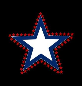 Star Memorial Day clipart