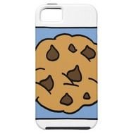 Cartoon Chocolate Chip Cookie Dessert Iphone 5 Covers