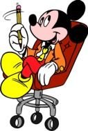 Back To Mickey S Library Pals Black N White N12