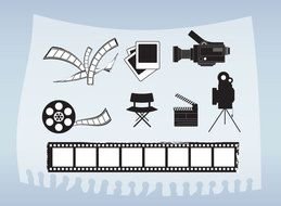 Movie And Film drawing