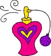 Pink Bottle Of Perfume