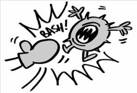 animated fighting scene