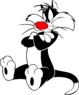 Tunes Sylvester Cat Cartoon drawing