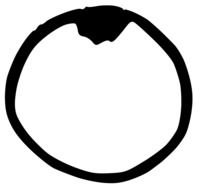 painted oval face