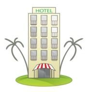 Tropical Hotel drawing