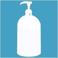 liquid soap container drawing
