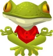 Public Domain Frog drawing