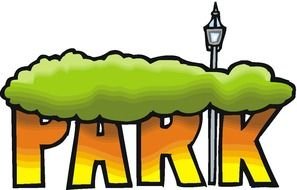 drawing of the park