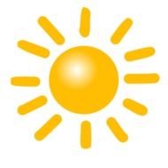hot Sun Images drawing