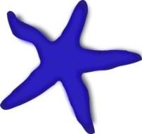 Red Starfish Vector N2